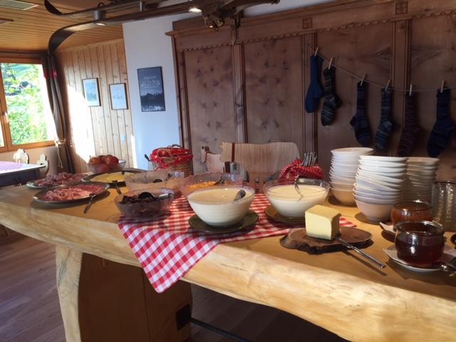 Alpina Lodge Bed & Breakfast Tschiertschen Luaran gambar